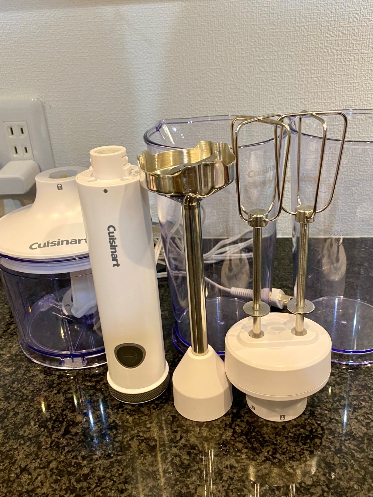 【Cuisinart】スリム&ライト マルチ ハンド ブレンダー ホワイト HB-500WJ