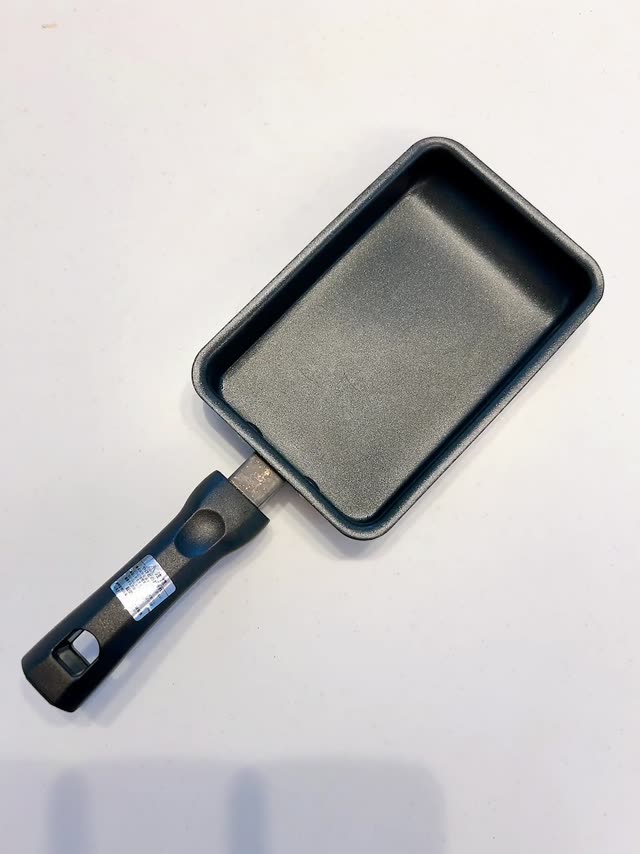 【ニトリ】ガス火 ミニ玉子焼き(10×16cm ブラック)