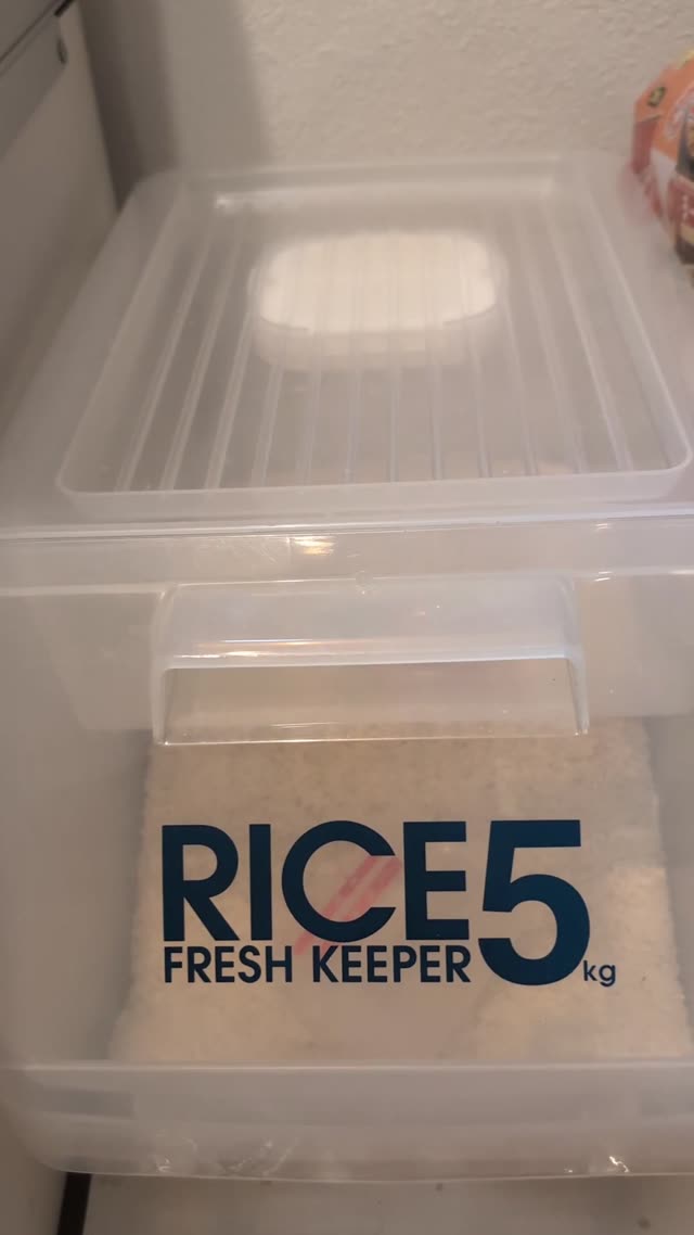 【スケーター】先入れ先出し防虫米びつ5kg DRN5