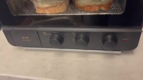 【ブルーノ】スチーム＆ベイクトースター　07760720　ＢＯＥ067‐BK