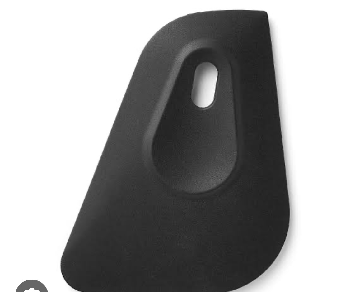 スクレーパーです。 白と黒があり、どちらも持っています。 あんかけやタレを綺麗に
