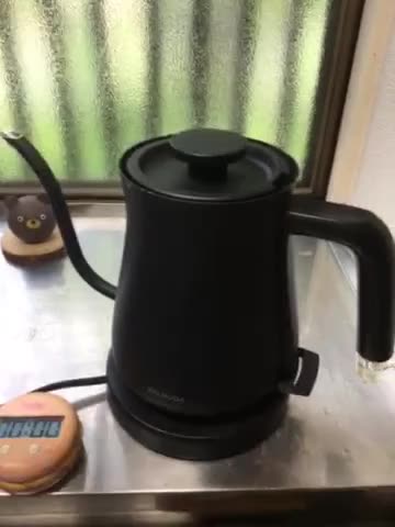 【BALMUDA】 THE Pot バルミューダ　電子ケトル　ブラック